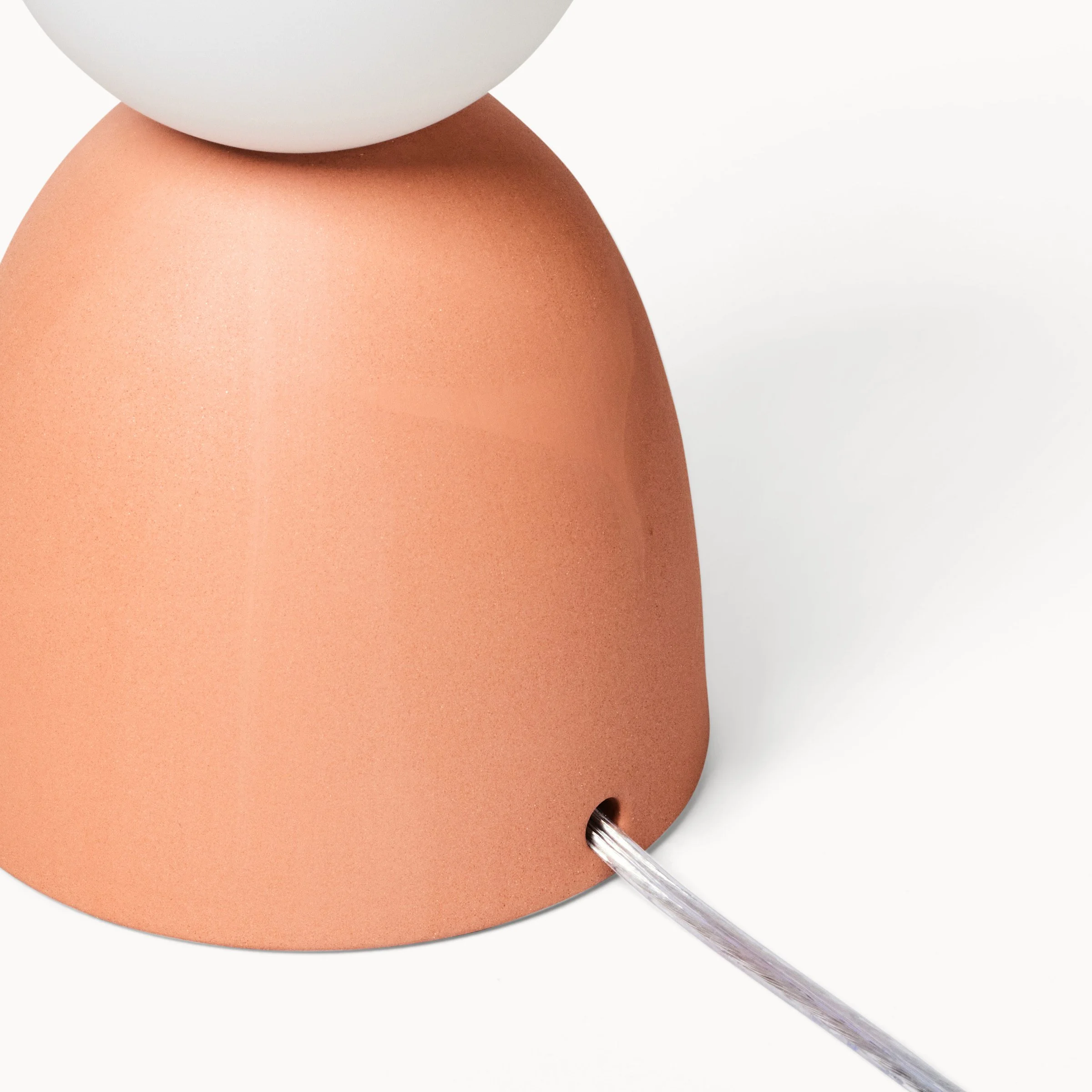 Terracotta Dune Table Lamps — Franca NYC